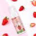 Kids Foam Toothpaste 2 Pack with Low Fluoride | U-Shaped Toothbrush | Strawberry Flavor | Ages 3 - Buy Online on GoSupps.com