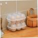 Zerodeko 2pcs Portable Egg Box Refrigerator Eggs Egg Organizer Egg Holder Travel Egg Tray Special Artifact - Buy Online on GoSupps.com