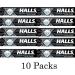 10 x Hallss Extra Strong 33.5g with VIMIX Gift Box - Extra strong original menthol flavour boiled sweets - Buy Online on GoSupps.com