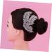 DOITOOL Tiara Rhinestone Hair Comb Hair Comb Slide Clip Hairpiece Bridal Wedding Hair Comb Rhinestone Comb Hair Comb Clip Korean Accessories Bride - Buy Online on GoSupps.com