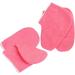 FOMIYES 2 Sets Paraffin Wax Booties Clipper Holders for Barbers Spray Bottle Tops Replacement Paraffin Wax Gloves Wax Socks Nursing Paraffin Glove Combination Set Manicure Red - Buy Online on GoSupps.com