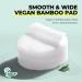 Glam Up AHA PHA Trouble Care Toner Pads - Calming Exfoliating Pore Cleansing for Acne Prone & Sensitive Skin | Vegan Bamboo Cotton Face Gauze - 65 Pads - Buy Online on GoSupps.com