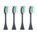 USHON Toothbrush Replacement Brush Heads for HY1100 and HY1200 Only Compatible with Philips One Electric Toothbrushes 4 Pack (Midnight Navy Blue)