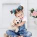 4PCS Blue Glitter Dog Ear Hair Bow Clips for Girls | Cute Hair Accessories for Toddlers | Perfect for Birthday Parties - Buy Online on GoSupps.com