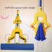 Rubber Sponge mop Foldable with Super Absorbent Sponge Head and Telescopic Handle (Brush Head 28 cm Rod 130 cm) - Buy Online on GoSupps.com