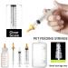 Vibury Mini Pet Feeding Kit - 23 Silicone Nipples & Syringes for Puppies Dogs & Cats - Perfect for International Shipping - Buy Online on GoSupps.com