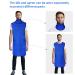 ANNWAH 0.5mmPb X-Ray Apron with Thyroid Shield Collar - Lightweight Dental Lead Apron in Blue - Buy Online on GoSupps.com