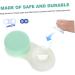Buy Homsfou Colored Contact Lens Containers - Travel-Friendly Eye Lens Holders & Fashion Cases - Buy Online on GoSupps.com