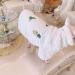 TENGTUD Hairless Cat Clothes Autumn And Winter Thicken Sphynx/Devon Cat White Coat-XL - Buy Online on GoSupps.com