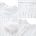 Baptism Outfits for Boys | White Linen Onesie | Christening Church Jumpsuit | 6-9 Months - Buy Online on GoSupps.com