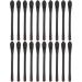 Double-sided Eyeshadow Brush Eyeshadow Applicator Brush Easy to Color 20 Pieces Soft Hair for Daily Use - Buy Online on GoSupps.com