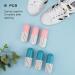 3 Pairs Shoe Fresheners - Reusable Sneaker Deodorizer Balls Capsules for Sports Shoes - Long Lasting & Easy to Use - Pink & Blue - Buy Online on GoSupps.com