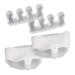 Gel Toe Separators and Metatarsal Pads for Pain Relief - Forefoot Cushions for Men and Women - Bunion Corrector and Toe Straightener - 4 Pcs Set - Buy Online on GoSupps.com