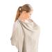 Soft & Breathable Breastfeeding Cover - Gklwej On-the-Go Musselin for Mothers | Cotton Car Seat Cover & Multi-Purpose Puck Cloth in Khaki - Buy Online on GoSupps.com