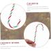 Ciieeo 30pcs Simulated Candy Cane Xmas Candy Canes Candy Crutch Christmas Pendant Sugar Candy Canes Plastic White Green Red 15X4cm - Buy Online on GoSupps.com