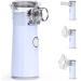 Portable Nebulizer Machine for Adults & Kids - Quiet Handheld Nebulizer for Travel & Home Use - Cool Steam Inhaler in Purple - Buy Online on GoSupps.com
