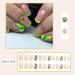 JOUSE French Butterfly False Nails Long Coffin Nail Tip Detachable Press on Nails DIY Manicure Glitter Diamond Nails - Buy Online on GoSupps.com
