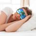 Shop Palm Trees & Clear Sea Print Unisex Sleep Mask - Double-Sided Eye Mask for Sound Sleep & Skin Care - Buy Online on GoSupps.com