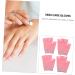 HONMEET 2 Pairs Gel Gloves Moisturizing Gloves Overnight Moisturising Gloves for Beauty Care Gloves Cotton Moisturizing Gloves Moisture Gloves Dry Hands Hand Gloves Spa Gloves Dipping 16X13X1CM - Buy Online on GoSupps.com