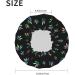 Tie Dyes Weed Leaf Shower Cap | Reusable Hair Protection Bonnet | Waterproof Bathing Hat - Buy Online on GoSupps.com