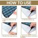 Palwin Adult Bibs - 3 Pack Waterproof Slobberlatz Washable Clothing Protector for Seniors Reusable with Snap Fastener - Buy Online on GoSupps.com