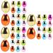 VILLCASE 84 Pcs Chocolate Candy Box Ornament Eggs Egg Shape Candy Holder Easter Boxes Egg Shaped Crafts 5x4cmx3pcs As Shownx3pcs