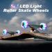 iBccly Light Up Roller Skate Wheels - High-Speed Luminous Rollerskate Wheels (8PCS) - Buy Online on GoSupps.com