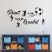 Football Player Wall Decals - Soccer Sport Stickers for Boys Bedroom - Kids Room Decor - Buy Online on GoSupps.com