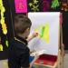 12 Inch x 75 Feet Blank Coloring Paper Roll for Wall Art, Bulletin Boards, Kids Crafts - Fadeless & Glue-Free - Buy Online on GoSupps.com