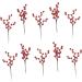 ABOOFAN 20 Pcs Christmas Imitation Fruit Holly Christmas Berries Christmas Flower Pick Christmas Berry Picks Home Decor Plants Decor Cherry Stems Party Supplies Foam Cherry Fruit Banquet - Buy Online on GoSupps.com