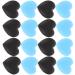 Healvian 20 pair of anti-slip cover for glasses sunglasses ear handles Anti-slip glasses made of silicone ironing handles for glasses glasses.