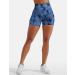 Buy Zaayo 2er-Pack Women's Butt Scrunch High Waist Gym Shorts - Booty Lift Tie Dye Fitness Pants - Black Gray & Dark Blue - Buy Online on GoSupps.com
