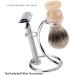 Beito Shaving Brush Holder - Universal Razor & Brush Stand | Metal Beard Keeper for Men - Professional Organizer (Silver) - Buy Online on GoSupps.com