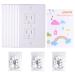 AUSTOR 12 Pack Baby Safety Wall Socket Plugs - Self Closing Outlet Covers for Child Proofing - 12 Count - Buy Online on GoSupps.com
