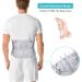 Buy Adjustable Lumbar Waist Support - Pain Relief Back Brace for Herniated Disc Sciatica & Scoliosis | Breathable Mesh Curved Aluminum Strips Size M (31-39 - Buy Online on GoSupps.com