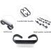 20 Piece Black Handle Nail Cleaning Brush Set for Toes and Nails - Buy Online on GoSupps.com