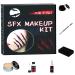 Sfx Makeup Kit Scary Face Makeup Kit Fake Wound Scar Wax Stage Fake Blood Fake Wound Professional Makeup Palette for Art  Theater  Halloween  Parties and Cosplay