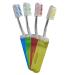 Vivid Orabush Foldable Travel Toothbrush - Easy Travel & Fresh Breath Assorted Colors (12 Pack) - Perfect for International Shipping - Buy Online on GoSupps.com