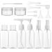 Flintronic 80ml Empty Travel Bottles Set - Ideal for Cosmetics Shampoo & Lotion - Perfect for Air Travel & Business Trips - Buy Online on GoSupps.com