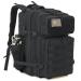 QT&QY Military Tactical Backpacks For Men Molle Daypack 35L/45L Large 3 Day Bug Out Bag Hiking Rucksack With Bottle Holder 45l 1.0 Black