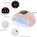 54W Pro Nail Polish Dryer Lamp - LED Gel Acrylic Curing Light with Timer | Fast Drying Manicure Tool - Buy Online on GoSupps.com
