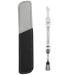 2 In 1 Cuticle Cutter Stainless Steel Cuticle Pusher Double Ended Nails Pusher Practical Cuticle Remover For Manicures