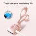 Qukaim Eyecurl Heated Eyelash Curler Type C Rechargeable Electric Eye Lash Curler with 3 Gears PinkUSB - Buy Online on GoSupps.com