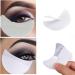100Pcs Eyeshadow Pads Stencils Eyeshadow Shield Professional Eyeshadow Pad Patches Lint Free Under Patches for Eyelash Extensions Lip Makeup - Buy Online on GoSupps.com