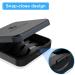 ZIZNBA Aligner and Retainer Cases (2 Pcs) - Durable Slim Mouth Guard Case - Black - Buy Online on GoSupps.com