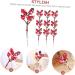 HOMSFOU 12pcs Fake Berry Picks Holly Berry Picks Home Pomegranate Pick Artificial Pomegranate Decor Faux Flower Arrangement Red Holly Berry Stem Desktop Household Products Iron Wire - Buy Online on GoSupps.com