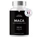 Black Maca | High Dosage Up to 4800 MG | Vitality Energy Performance | 90 Capsules | Food Supplement | Made in France