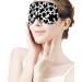 White Milk Cow Print Sleep Mask for Women | Adjustable Eye Shades & Elastic Strap - Buy Online on GoSupps.com