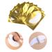 50 Pairs Lint-Free Hydrogel Eye Pads for Eyelash Extensions - Professional Gold Gel Patches - Buy Online on GoSupps.com