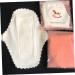 Reusable Menstrual Pads 6pc Set - Washable Cloth Panty Liners for Women - White Cotton Napkins for Periods - Eco-Friendly Menstrual Towels - Buy Online on GoSupps.com